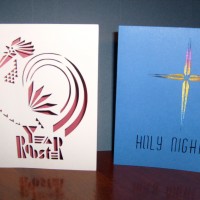 Year of the Rooster 1945,57,69,81,93,2007
 Stained Glass Holy Night
